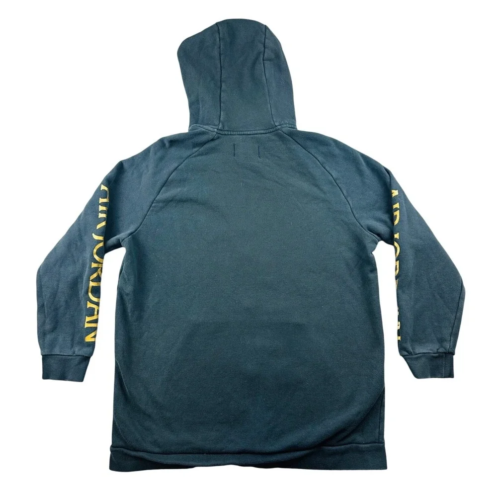 Jordan Jumpman Classics Full‎ Zip Hoodie Men L Blue Fleece Streetwear Athletic